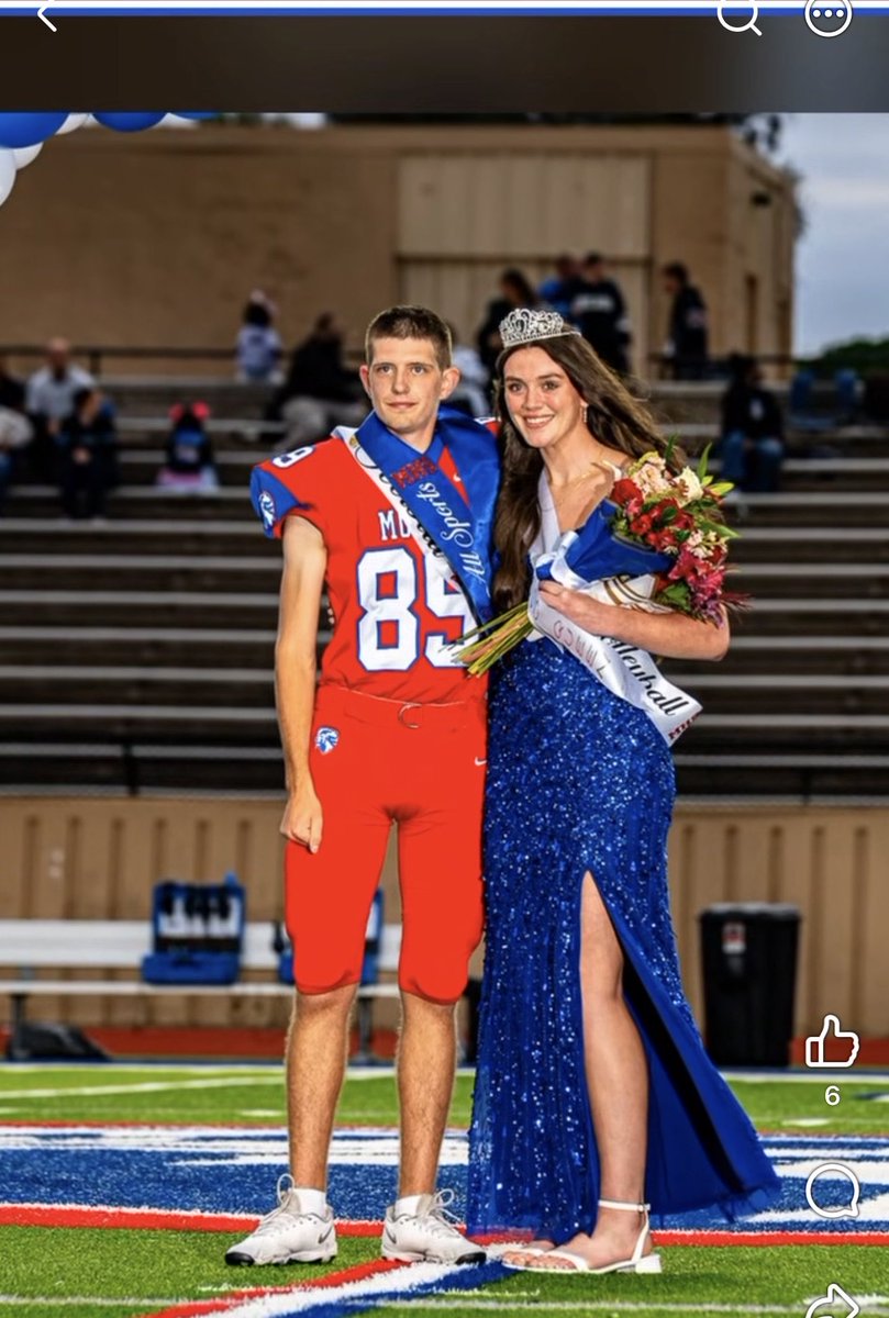 moorelion_fb's tweet photo. Congrats to AJ for winning homecoming king this year! Congrats AJ! 

Reminder, A Few more days for the fundraiser if you would like to donate to Moore Lion Football! Link is attached! @Moore_Lions @Lions_QBClub @MHS_AA @Moore_Monthly @MoorePublicSch 
 https://t.co/OEGb9HrCkA https://t.co/erKmY4QB7Q