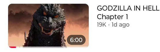 KaijuA79633's tweet photo. The Godzilla community on YouTube is officially doomed. I have lost all faith I've had in this fanbase on that site. https://t.co/FMBMaegwxj