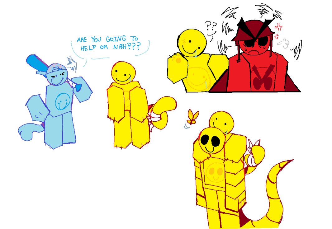 Cookie_Docinha's tweet photo. ms paint doodles, hi dumber https://t.co/T5R6Hsl30A