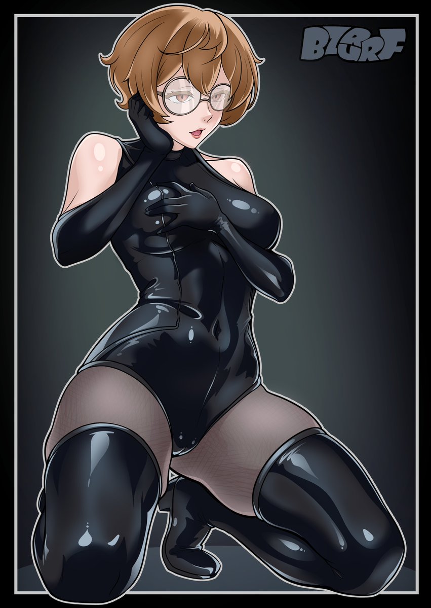 bzurrf's tweet photo. Latex suit Librarian rendering practice 

#ClioArte https://t.co/jC86C1cOx5