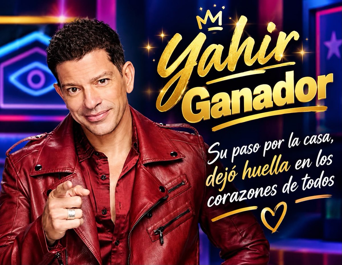 adrianins5's tweet photo. Porque la calidad humana siempre vale más que cualquier resultado.
En tiempos donde parece que todo se vale por un premio, mantener los valores también es ganar.
YAHIR GANADOR🏆❤️

#LaCasaDeLosFamososMexico  #LCDLFMX #Lacasadelosfamososmx https://t.co/2hxj5Qz3Dv