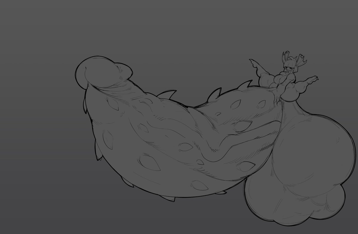 oneloodfish's tweet photo. Forgot to show off this AWESOME comm I got from RedMoon!!!! https://t.co/rn7xaEzvyx