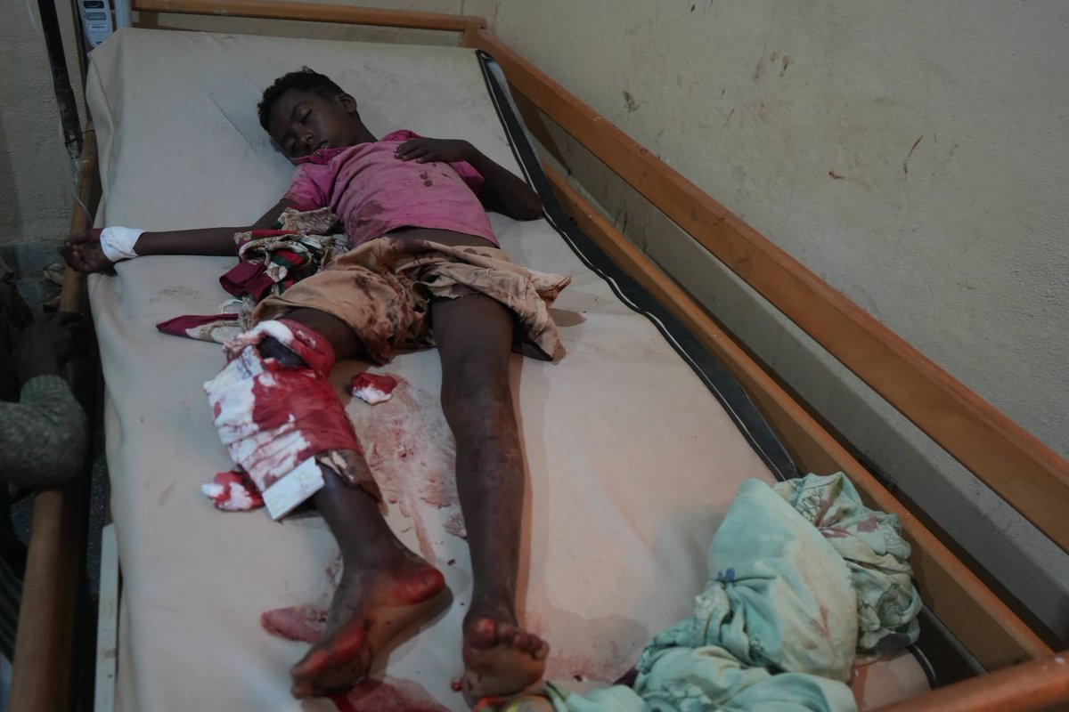 DestaHHagos's tweet photo. On October 3, 2026, at approximately 2:30 AM local time, a drone strike carried out by the fascist regime of Abiy Ahmed targeted an IDP shelter in Sheraro, in the district of Hayelom. According to the Sheraro Communication Office, the strike killed eight innocent civilians, including a child, and seriously injured six others.

#TigrayGenocide

@hrw @UNHumanRights @UN_HRC @amnesty @LaetitiaBader