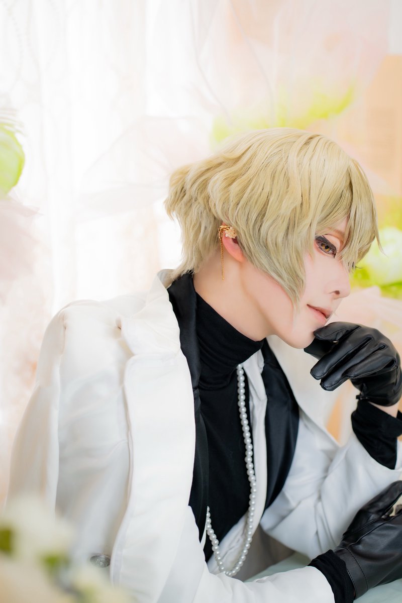 Sasarayainfo's tweet photo. ⋆⸜  𝚌𝚘𝚕𝚕𝚊𝚋𝚘𝚛𝚊𝚝𝚒𝚘𝚗 ⸝⋆  

紋から着想を得た【三輪の竜胆】をモチーフとしたイヤーカフですが、
しのさんの祝装の兄者とコラボさせていただきました💐
大変光栄な機会をいただきありがとうございます✨

💐しの様　@siiino_16 
📷ゆの様　@yntrr031 https://t.co/FHYgJ9VL4s