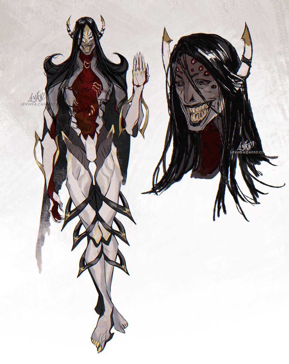 levikra_art's tweet photo. Lothre - my Nekros protoframe OC 🙂‍↕️

#warframefanart #tennocreate https://t.co/AuZ4CUb853