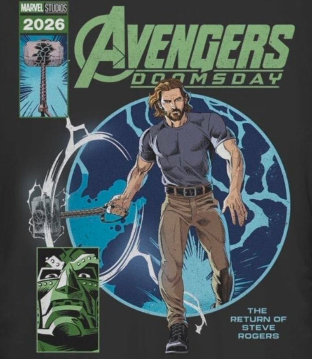 MarvelNexus_616's tweet photo. ¡Nuevo arte promocional de Steve Rogers en 'AVENGERS: DOOMSDAY'! https://t.co/9k4PDPbEH6