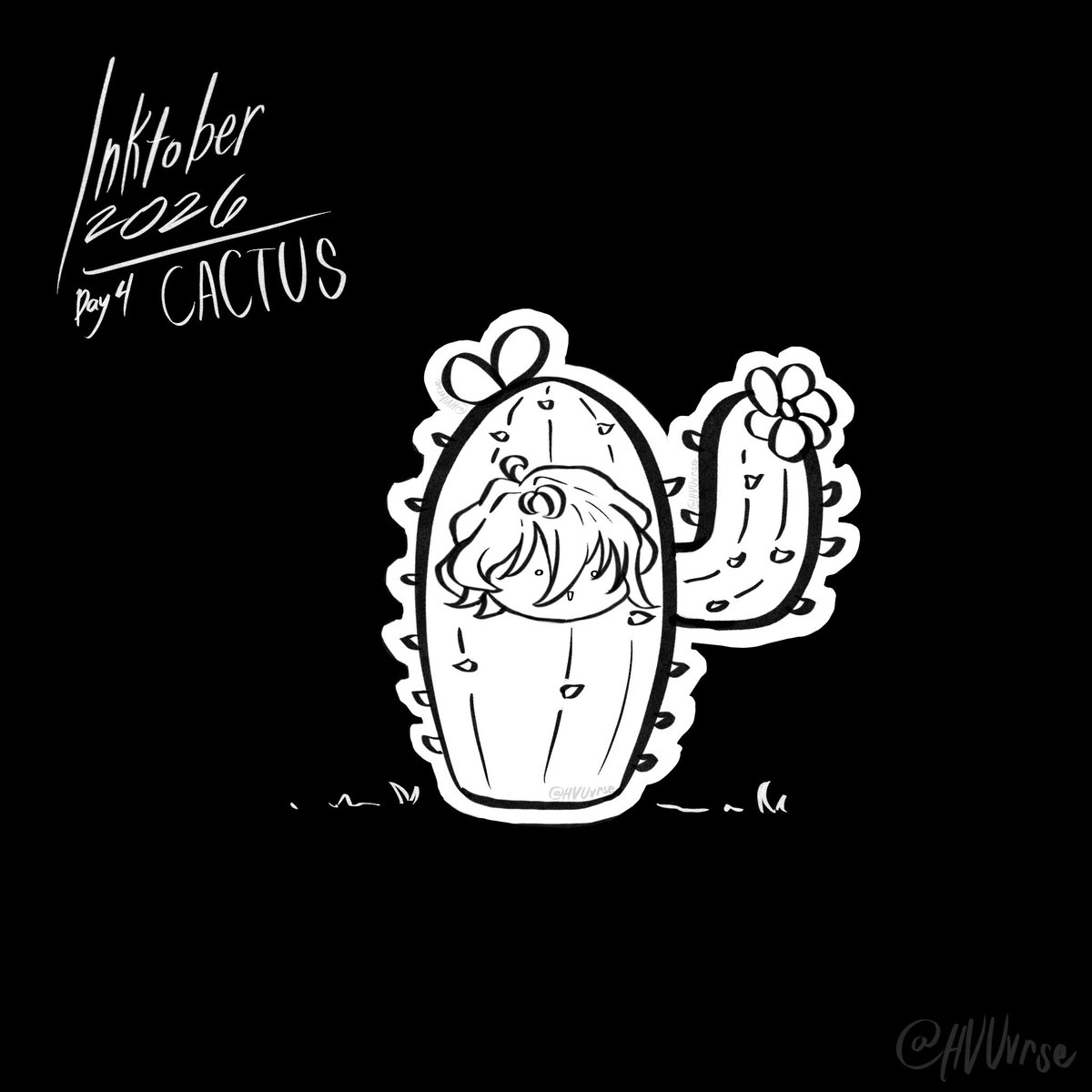 HVUvrse's tweet photo. 🌵
#Inktober #inktober2026 #Oc #Art https://t.co/Dvz8P0qNw5