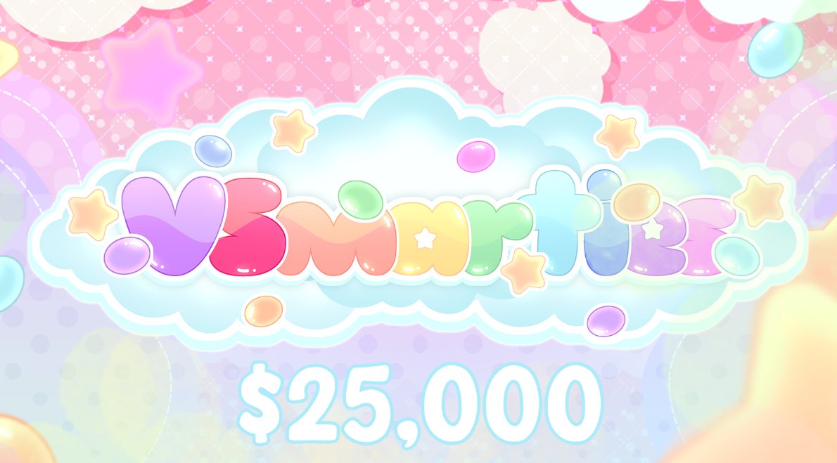 SmartiesVT's tweet photo. ☁️💙 $25,000 RAISED FOR CHARITY!!! 💙☁️

VSmarties has officially raised $25,000 through our community-hosted charity events! 🥺🫶

From our very first event to now, you’ve helped turn our little community into something that can make a BIG difference.✨

Thank you, Smarties 💜 https://t.co/emBTNbMHAX