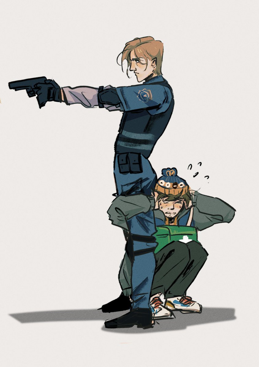 lucidpeech's tweet photo. Save him leon 

#bryeon #ResidentEvilㅤ https://t.co/sNGLdhG99g
