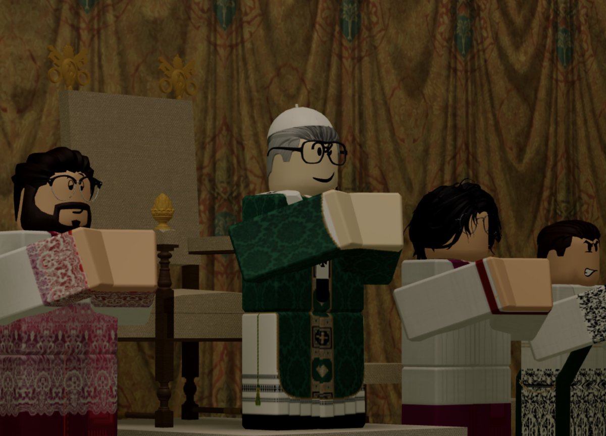 OssRomanoRBX's tweet photo. Pope Clement celebrates Mass in the Sistine Chapel https://t.co/nWbBUI5BfQ
