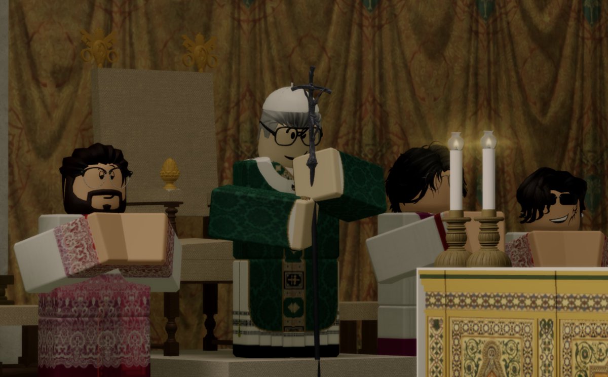 OssRomanoRBX's tweet photo. Pope Clement celebrates Mass in the Sistine Chapel https://t.co/nWbBUI5BfQ
