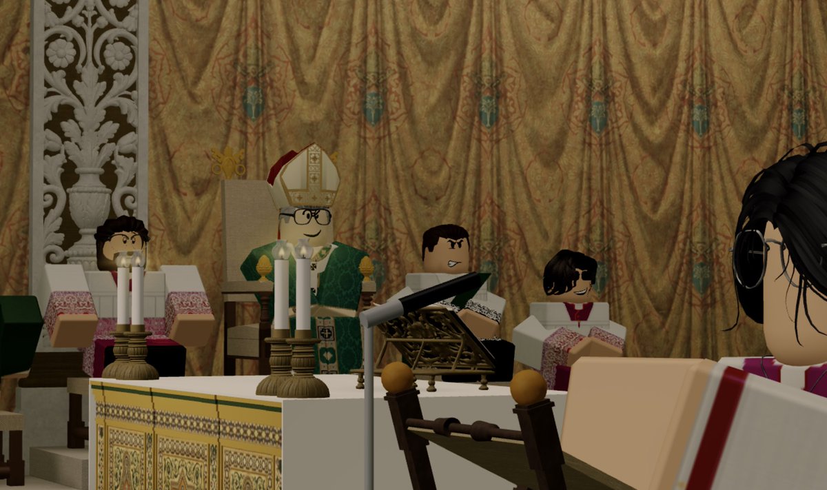 OssRomanoRBX's tweet photo. Pope Clement celebrates Mass in the Sistine Chapel https://t.co/nWbBUI5BfQ