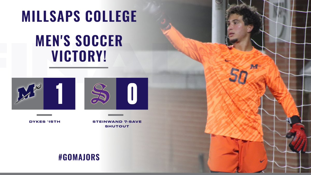 MajorAthletics's tweet photo. .@MajorsMenSoccer Earns First Conference Win of the Season, Downs Sewanee 1-0 Sunday! 😤
Ellis Dykes’ Goal and Edward Steinwand’s Seven-Save Shutout Propel Majors Past Tigers in Victory!
#GoMajors | #FlipTheM⚔️ https://t.co/2x5phyZI5I