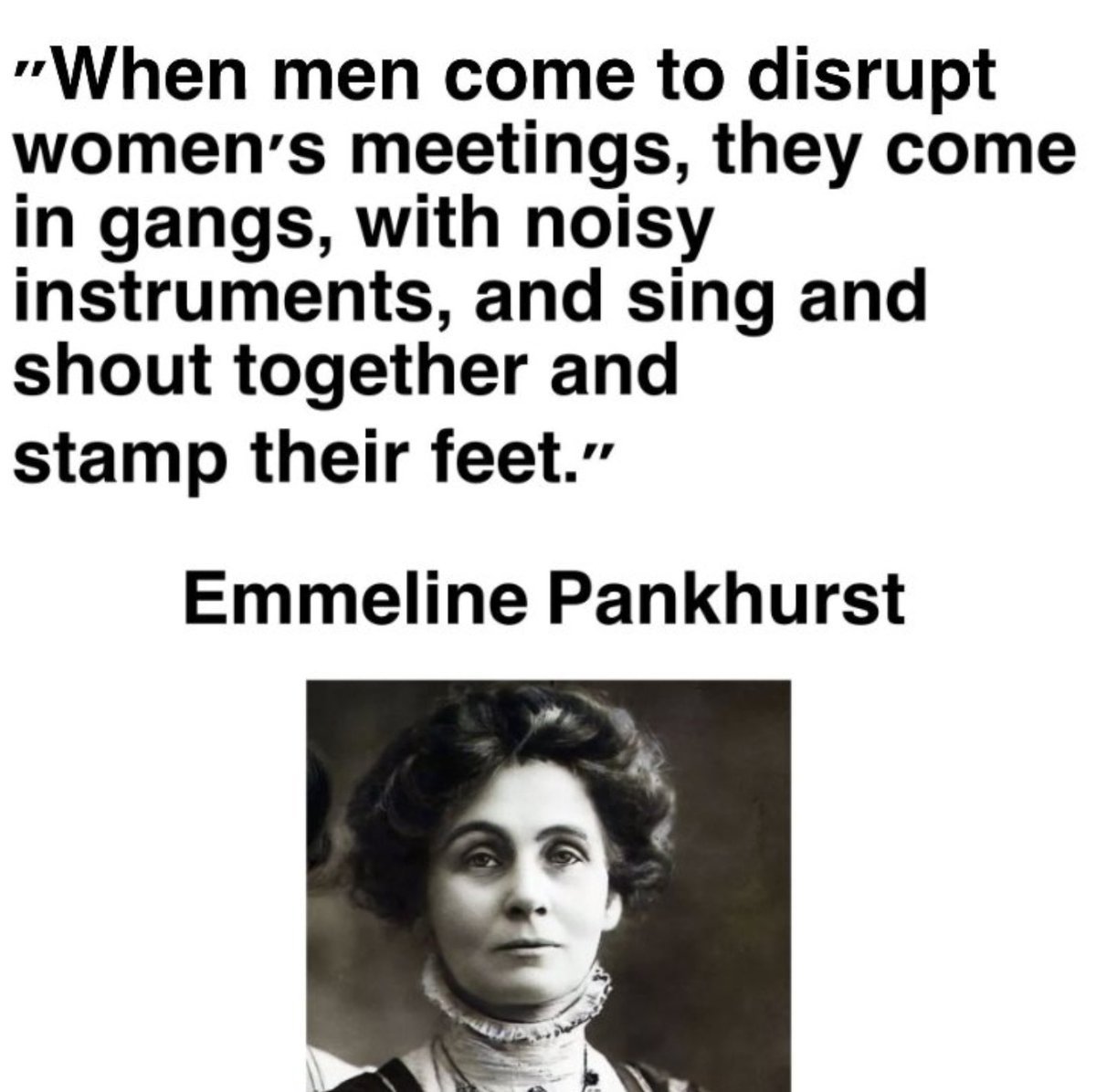 HennieInglis's tweet photo. @treesey @GussieGrips 100 years on and nothing has changed.

The men now wear wigs, lipstick and fake t1ts. https://t.co/KfLSS5mckn