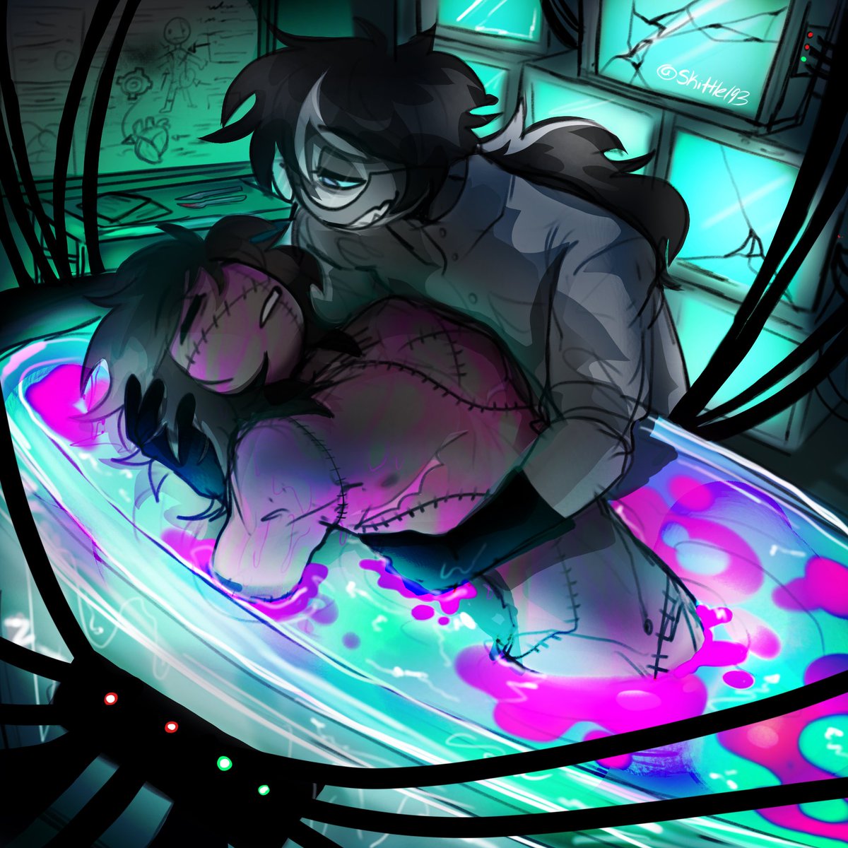 Skittlesdump's tweet photo. Scientist Peter obsession is back RAAHH👹

#YourBoyFriendGamePeter #YourBoyFriendGame #YourBoyFriendPeter #YourBoyFriend https://t.co/zSFyrDfTnW