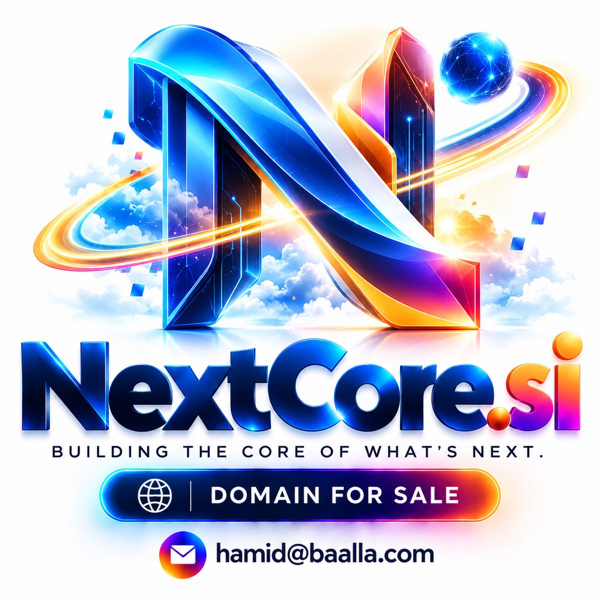 HamidBaalla2's tweet photo. https://t.co/uccRQYS44L Building the Core of What's Next.

A powerful, forward-thinking brand ideal for AI, superintelligence, advanced technology, robotics, and next-generation digital infrastructure.

#AI #Superintelligence #DeepTech #Innovation #DomainForSale #NextCore https://t.co/kHrn0EaSeB