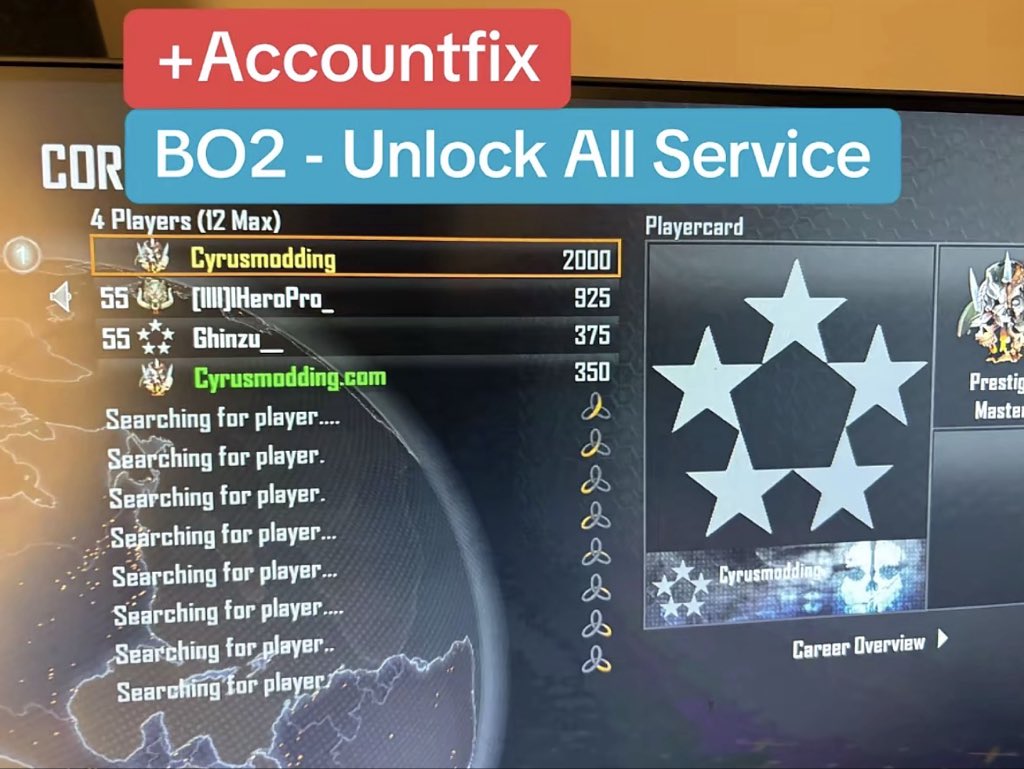 bragzan's tweet photo. Unlockall AW/Ghosts/ bo2 https://t.co/9W0nI6nrKq
#blackops2 #bo2 #callofduty #playstation #gamerreels https://t.co/Wfy3bUUEZM