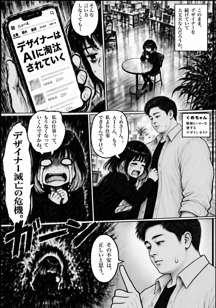 kumegawa_tg's tweet photo. トゥモローゲートが漫画になりました。
なぜか僕が謎のヒーローに変身しています。
内容は真面目なので、クリエイターの人は必見！ https://t.co/TN6N7isnpj