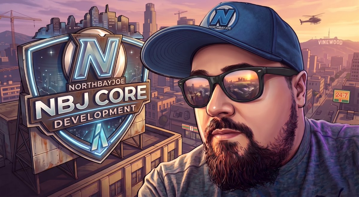 Cemetery__Trees's tweet photo. Right now, @northbayjoe is live on. Come join the fun. 💙

LINK: https://t.co/7aUNrQt0xP

#northbayjoe #Twitch #TwitchStreamer #Live #NBJ #Dev #CoolestDevEver #NBJCore #HUD #Framework #FiveM #ChillStreamer #BestStreamer #GTA #GTAV #GTA5 #GTARP #RP #Roleplay #Prodigy #ProdigyRP #Fun #Chill #GoodTimes #BestCommunity #MyFavoriteStreamer #fyp #fypシ゚ #fypシ゚viral