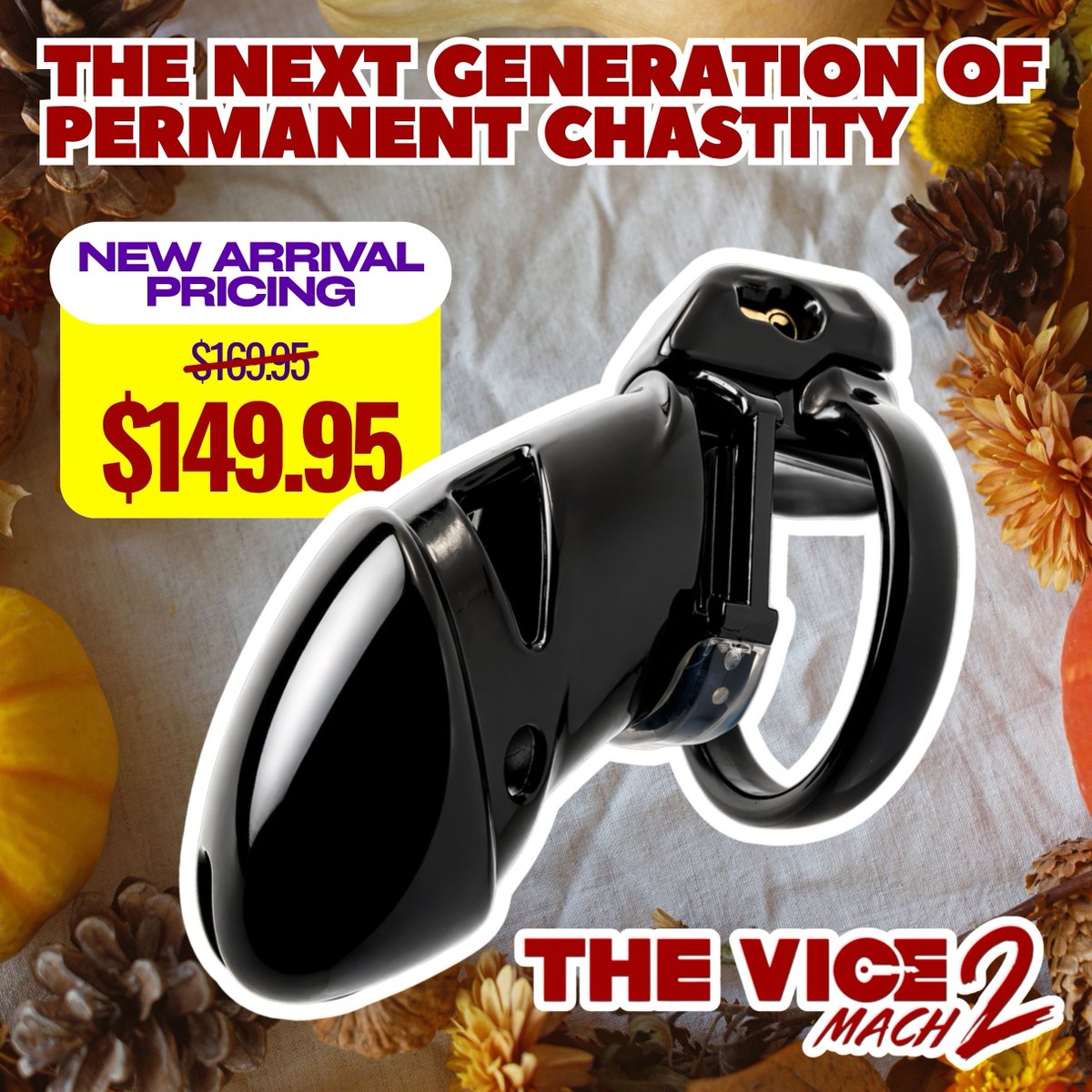 lockedinlust's tweet photo. -The Vice Mach 2-
  
This is the evolution of chastity. 

Escape is no longer an option.

Shop Now: https://t.co/FipLH2yHZm
 
#TheViceMach2 #LockedInLust #NoEscape #ObeyTheVice #ChastityReinvented #TheVice https://t.co/k9goN3uAbJ