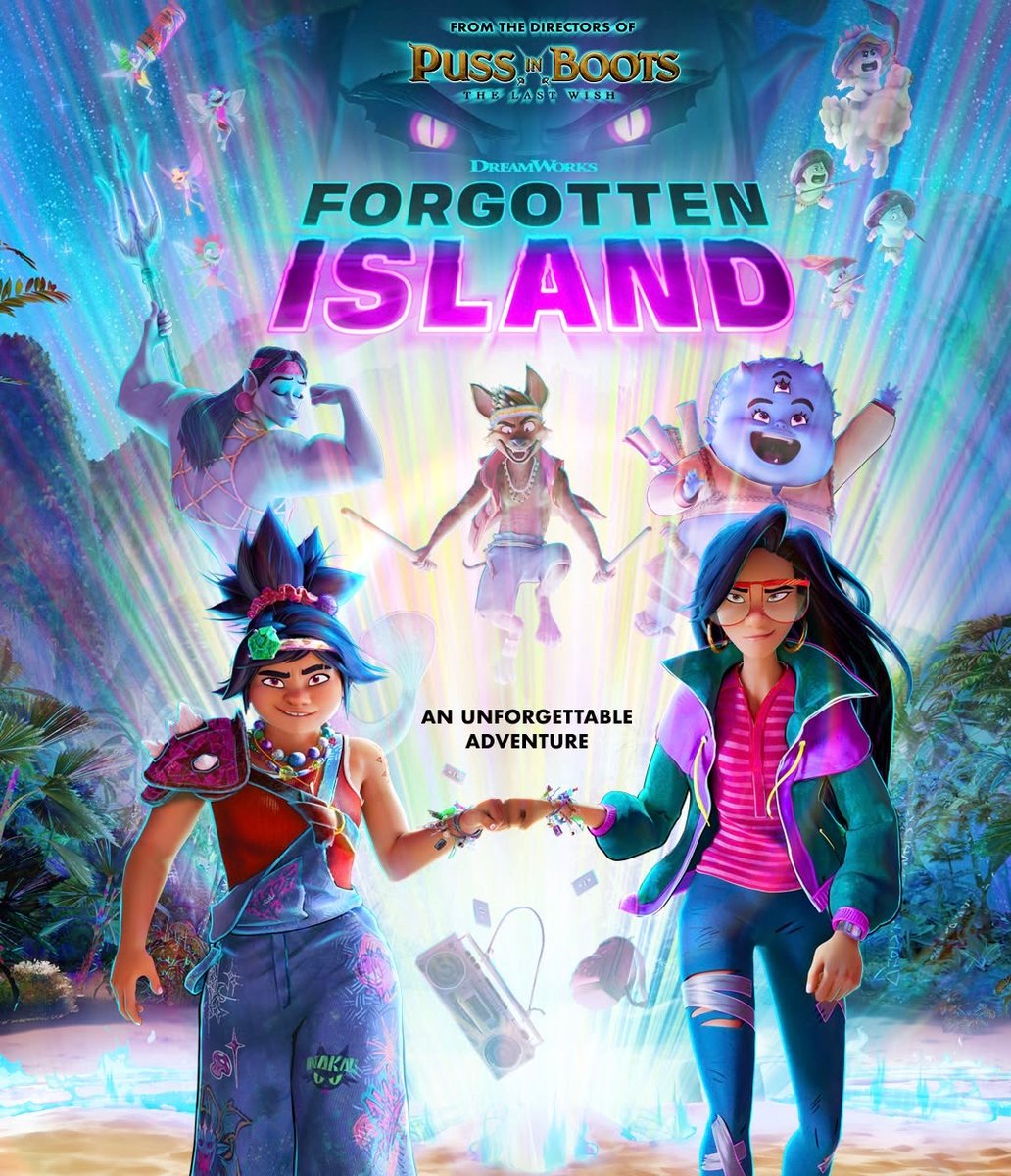 Joey6480's tweet photo. #ForgottenIsland made $38.5M worldwide. It deserved more. I hope Word of mouth helps more. It needs more support. Go see this movie! It’s fun and entertaining. It’s worth your time.

#forgottenisland #universalpics #dreamworksanimation #forgottenislandmovie #Universal https://t.co/lxLJK3pDCN