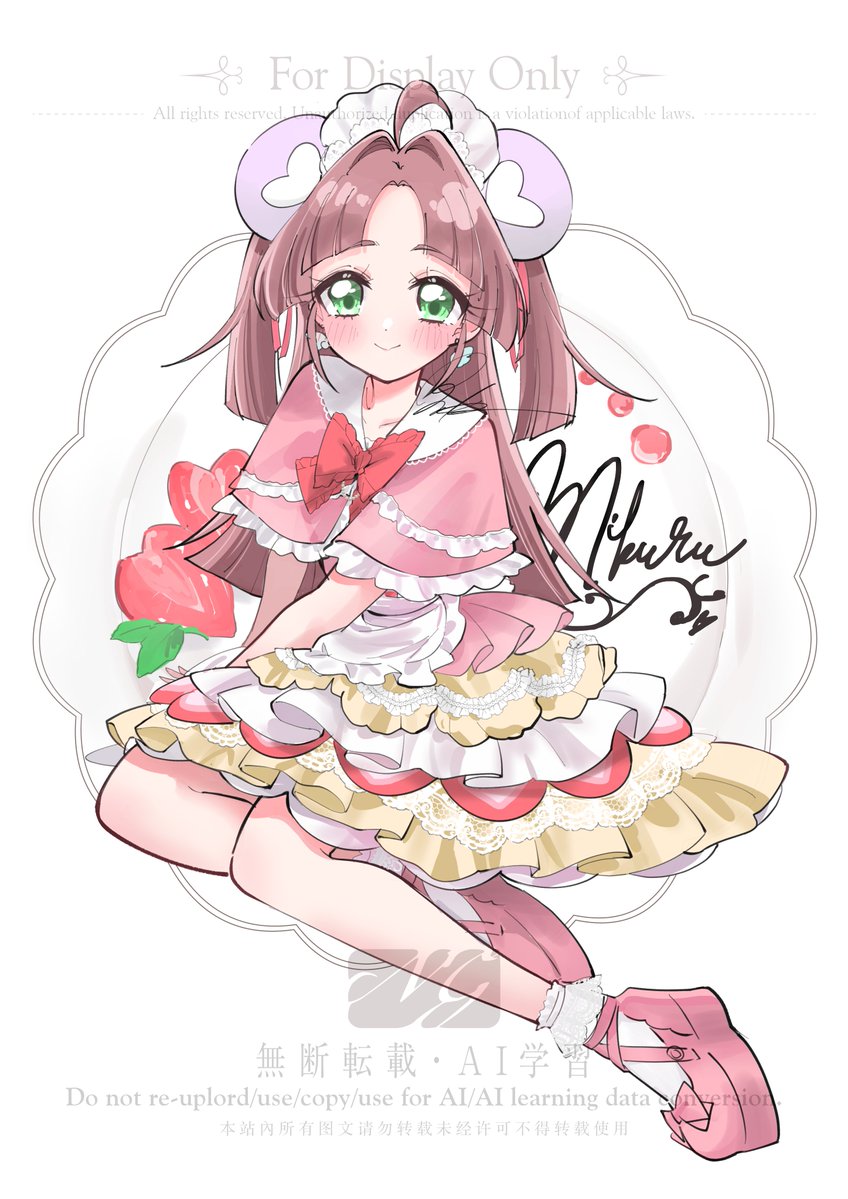 ankrD1029's tweet photo. それぞれの好きなスイーツ×おとも妖精×メイドさんまとめ🫐🍓🍩🍨 https://t.co/Uj4wmrgIQJ