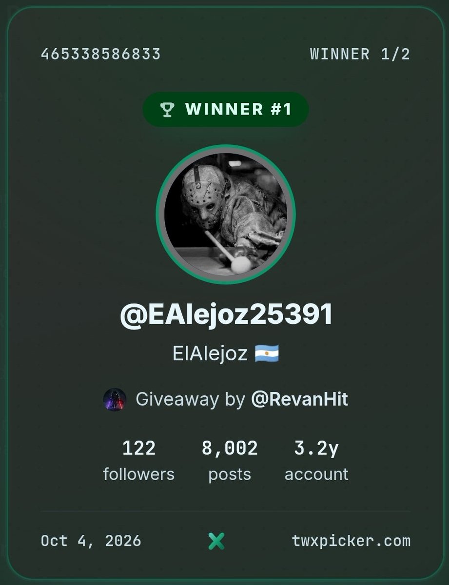RevanHit's tweet photo. @CookieMarx Congratulations to @EAlejoz25391 you are a winner!! @CookieMarx will get with you shortly!!

Congratulations to @Mugiwara_Dom you are the winner!! Ill be getting with you shortly!! https://t.co/1FjXEArIQs