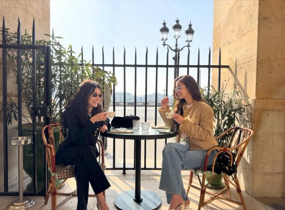 rvsg24's tweet photo. Thoughts on LenaMiu in Paris Day 1:

I loved writing these reflections when they went to Paris in March, and here’s what I want to say about their first day this time. 

This time felt like they never left Paris. It feels like Paris paused and waited for them to finish their story. Going back to a Parisian cafe, just the two of them, is truly reminiscent of the moments in Paris that started it all. 

I believe this is why the captions “art, lunch you” and “you, me, somewhere in Paris” read a different story altogether. It reads that Paris never left them, because it is where their lives changed and it all started with “you”. I think this is why they constantly call each other “you” because “you” captures all that they want to say. “You” is where it began, where it continues, and where it will always be. 

Paris will always have a special place in my heart because Paris is where LenaMiu’s story, beyond Asia began. For Chanel to invite LenaMiu back again in Paris, for Spring Summer 2027 show tells that LenaMiu fits Chanel. I will always be thankful to Chanel for providing the opportunity and seeing LenaMiu’s potential. Proud is a feeling and word that will always be understated, but for now, will do.

Thank you again, Chanel 🤍 Enjoy the moment, the time, and make the best memories LenaMiu 🤍

#CHANELSS27xLenaMiu #LalinaLena #MiuNatsha  #CHANELSpringSummer #CHANEL #PFW 

@lena__lorena @miunatshaa @CHANEL