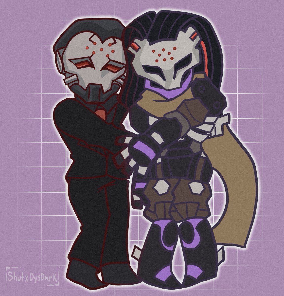 shutxdysdark's tweet photo. Rammax anyone? Smiled
I missed them so I had to draw them 
Just don’t look too closely 
#overwatch https://t.co/L1FdaRfHel