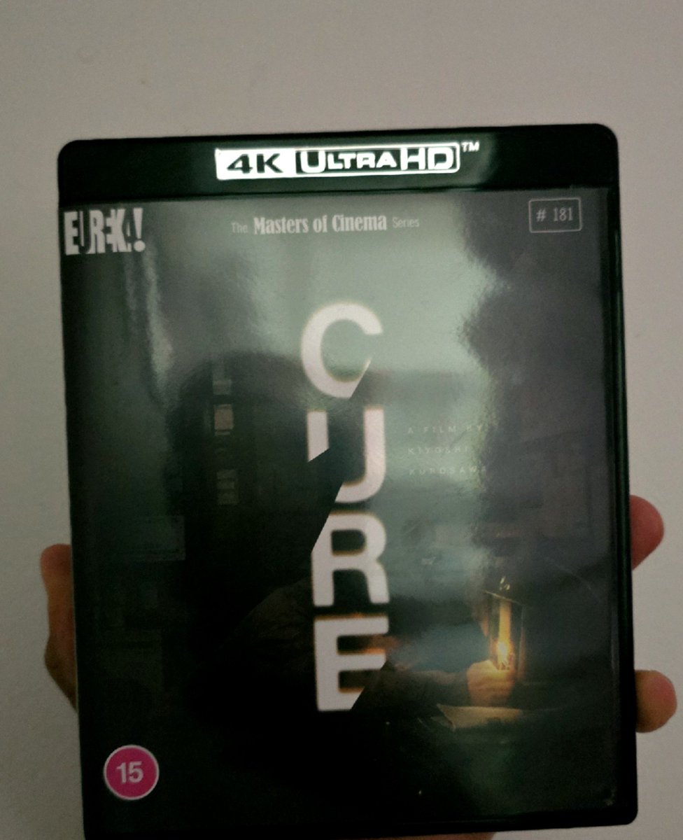 ItsonlyEdrian's tweet photo. Rewatching #Cure #physicalmedia #4KUHD https://t.co/ot6CiOHKF3