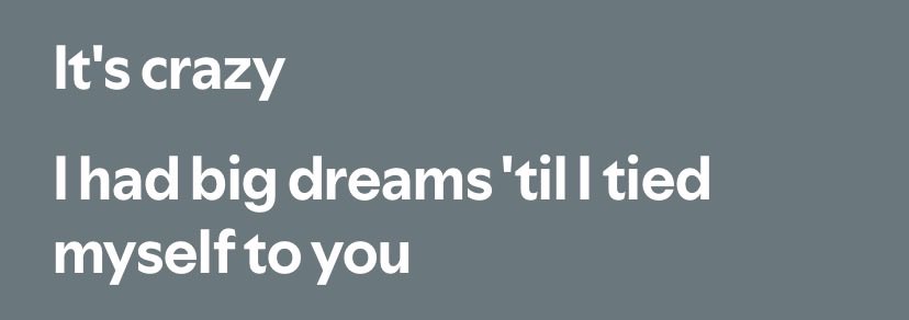 ghcstlyscn's tweet photo. i’m genuinely distressed by this lyric https://t.co/BTOEXGbN5F