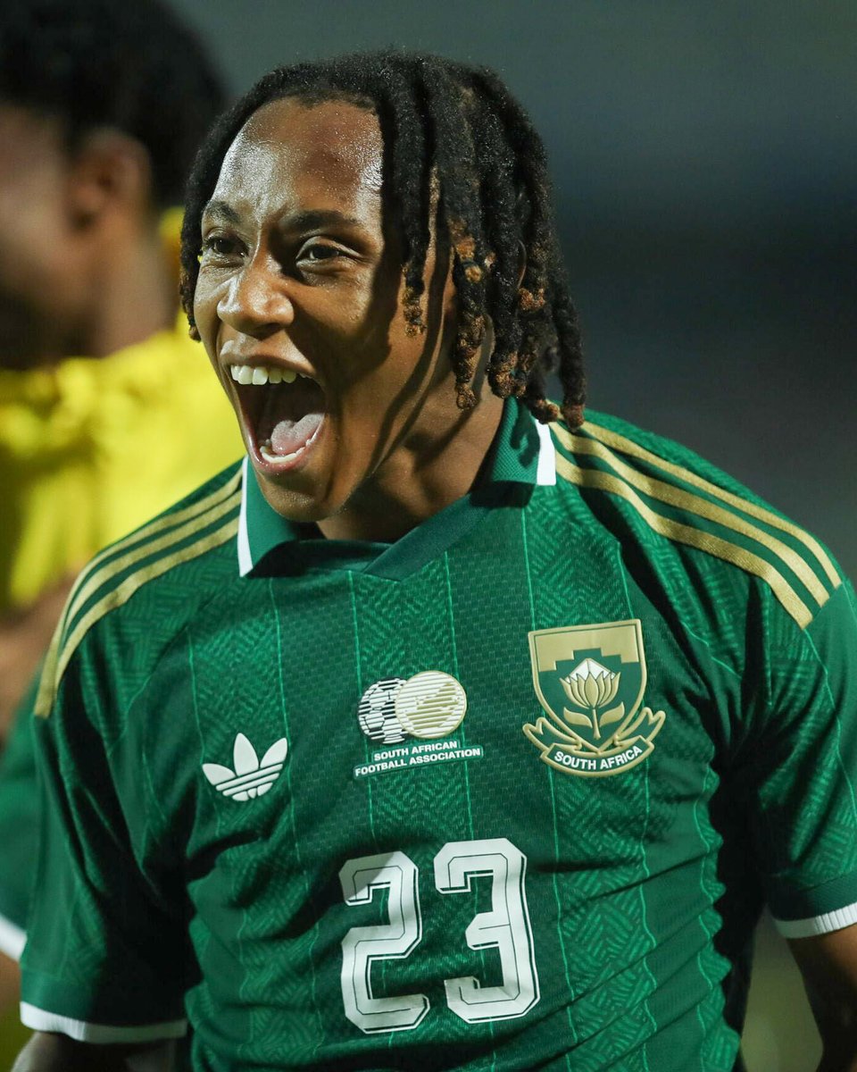 RisingStarXI's tweet photo. 🇿🇦⚡️ 𝐏𝐮𝐬𝐨 𝐃𝐢𝐭𝐡𝐞𝐣𝐚𝐧𝐞 (𝟐𝟐) against Egypt:

• 1 GOAL
• 1 Chance Created
• 30 Touches
• 3 Passes Into Final Third
• 3 Tackles
• 2 Recoveries 
• 4 Ground Duels Won

𝐒𝐎𝐔𝐓𝐇 𝐀𝐅𝐑𝐈𝐂𝐀𝐍 𝐑𝐈𝐒𝐈𝐍𝐆 𝐒𝐓𝐀𝐑. 🚀 https://t.co/zhYCy3ndI0