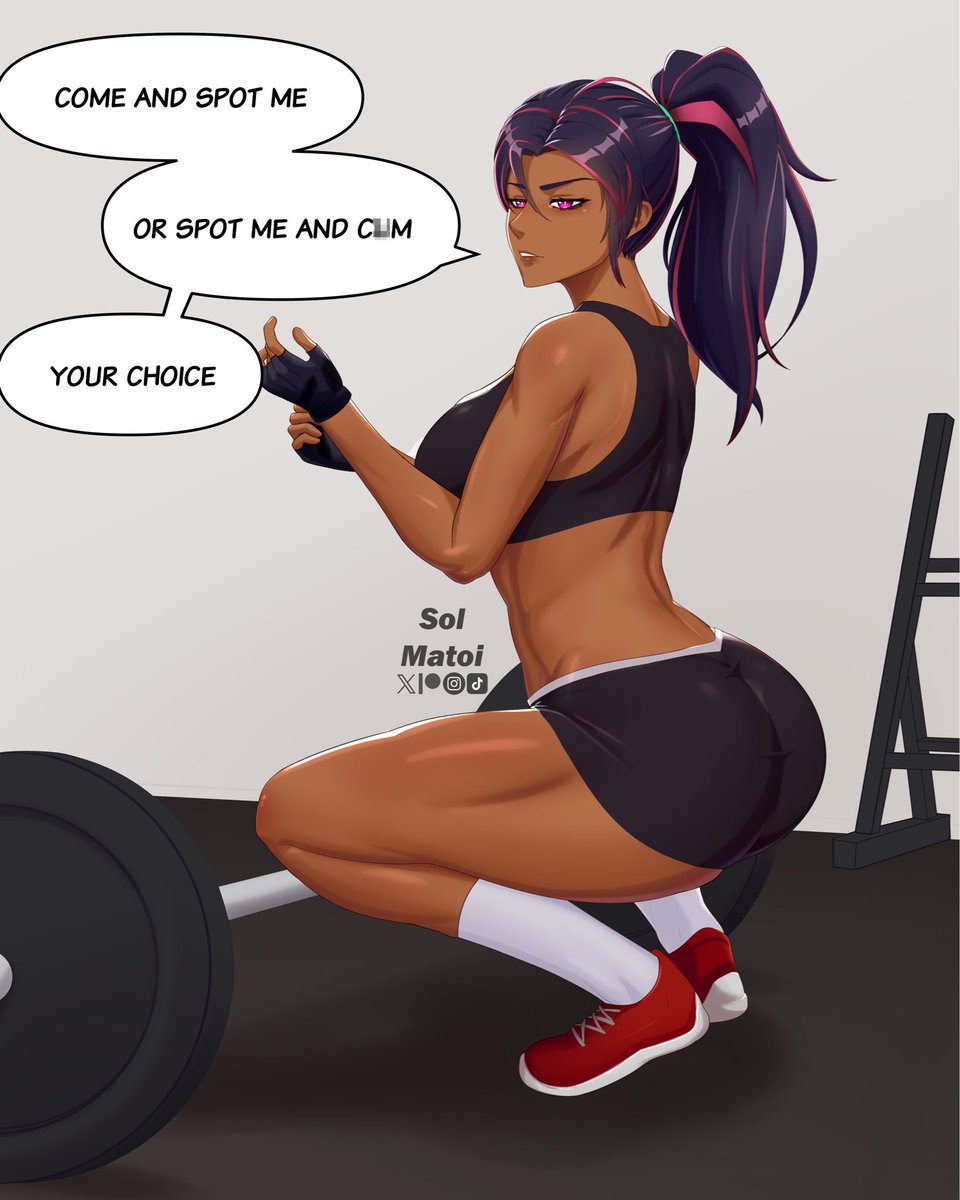 SolMatoi's tweet photo. Some gym motivation? 👀 https://t.co/CQTxwNGQUj