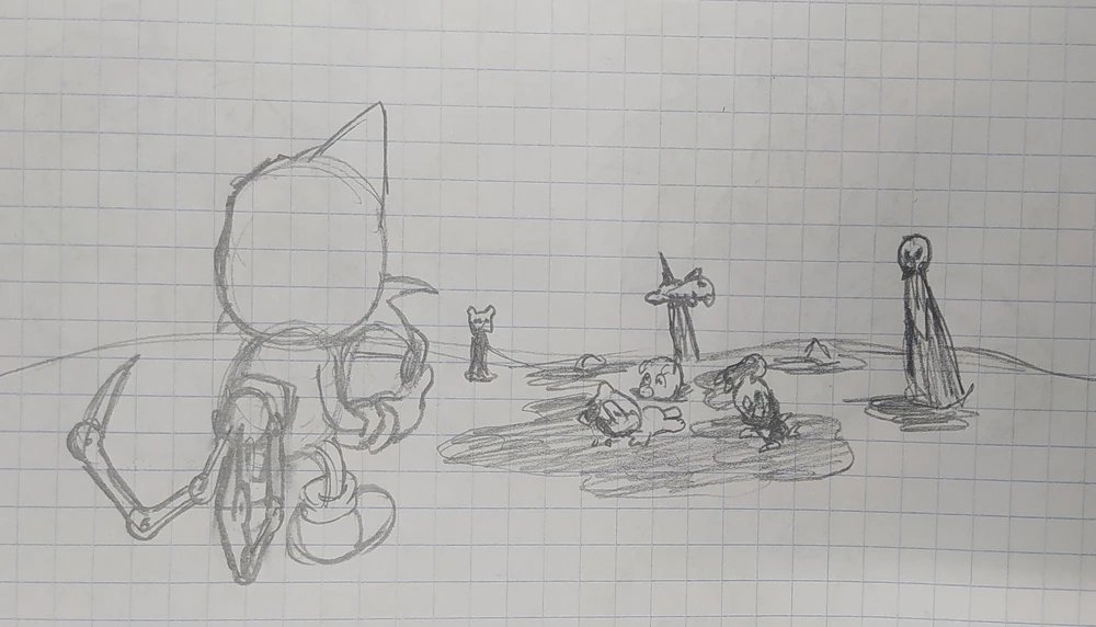 Eva_0064's tweet photo. with all this talk of sonic going evil it reminds me that theres this really cool story that pretty much has exactly that but its classic
its so fuckin gnarly, check it out
https://t.co/J7k1nvSIb8 https://t.co/KlJJLpxkgH