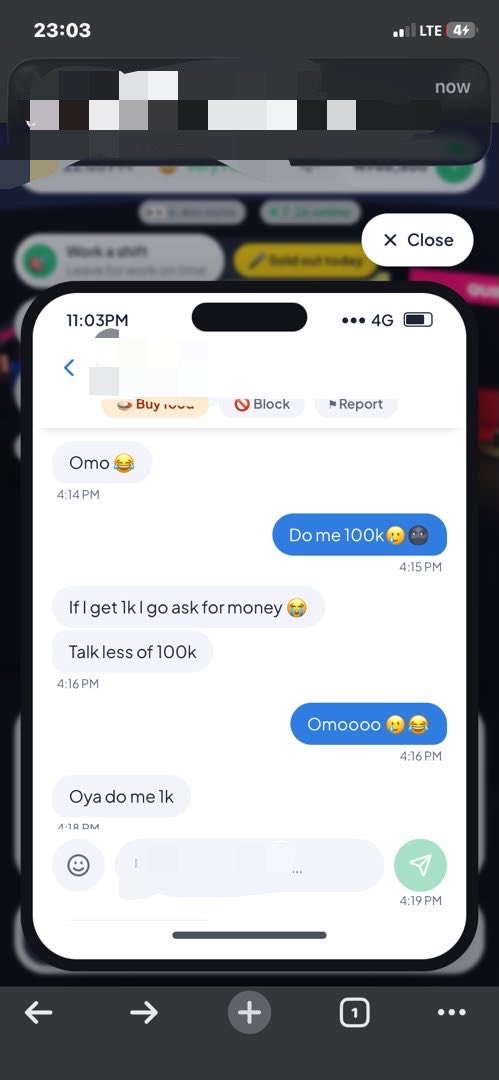 D_A_Ydream's tweet photo. Omo 
Dem don comot game enter real life 😭 https://t.co/FrluEa6DQn