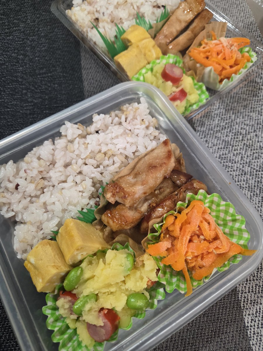 h0910y's tweet photo. おはようございます☺
今日の旦那弁当　高校生弁当です✨ https://t.co/iNAcS45NLM