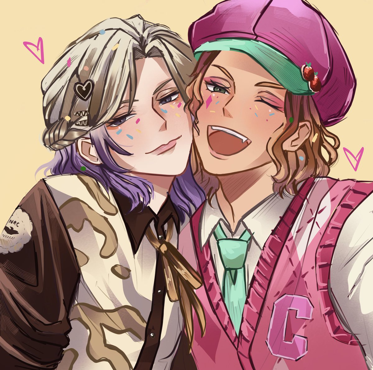 VilsCookie's tweet photo. I had to sketch them theyre so cute 
#vilschoenheit #caterdiamond https://t.co/DAZJXgFrKG