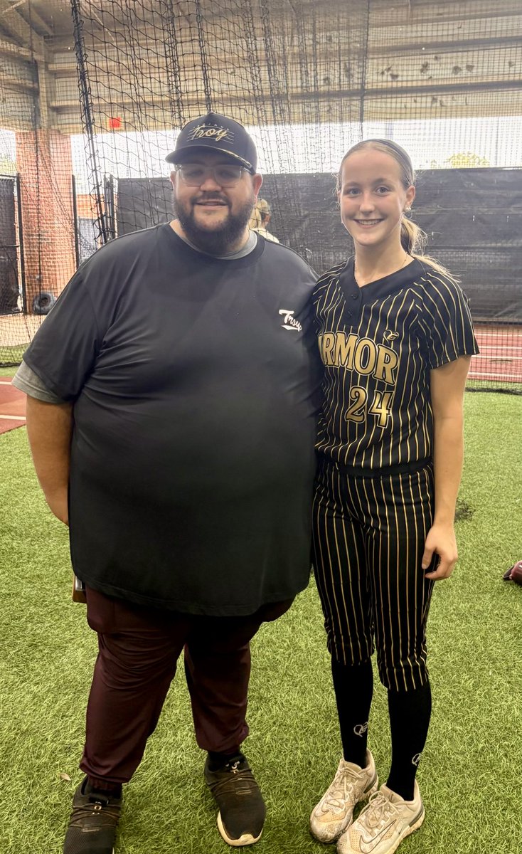 MyaOgletree's tweet photo. I had a special opportunity at @TroyTrojansSB today! There is something special over there with that program! Thankful for the opportunity @ElizabethH_99_ @e_newellcoach @NateTompkins! Can’t wait to return. @D1Softball @ArmorElite2029 @ECBBagarose @TopPreps @TopPreps @SportPrepX https://t.co/w1sZiPbSy1