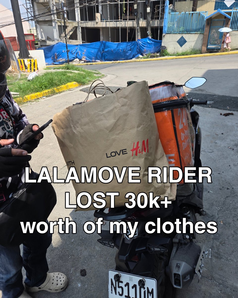 wearystudios's tweet photo. #lalamove rider lost 30k+ worth of my clothes

Now I'm selling all my remaining stocks to compensate with the rental fee and to survive the coming weeks...
https://t.co/XlZa5CX8GI

🔴 Please let me know if anyone see those lost garments being sold on other platforms, thank you! https://t.co/EyVr9Su1sZ