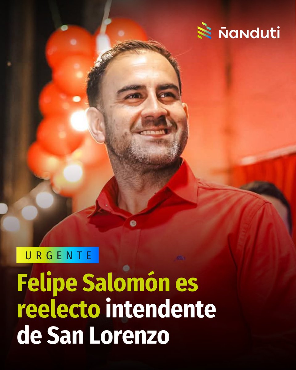 nanduti's tweet photo. ¡Felipito ganó en San Lorenzo! Cierra el TREP con casi 22 puntos de ventaja 📊

🗳️ Con el 100% de las mesas procesadas, Felipito Salomón, de la Lista 1 - Partido Colorado, lideró el conteo para la Intendencia de San Lorenzo con 52.919 votos (58,45%). Luz Bella González, de la Lista 6, sumó 33.020 votos (36,47%). La diferencia entre ambos es de 19.899 votos y 21,98 puntos porcentuales.

📊 Fueron procesadas las 493 mesas instaladas, con una participación del 53,21%. El TREP registra 90.531 votos, además de 4.409 votos en blanco, 171 nulos y 12 votos pendientes de computar.

#VozYVoto #Ñanduti