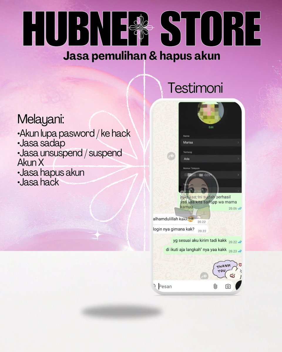 manrwx's tweet photo. selamat malam kembali open, jasa balikin / jasa pulihkan akun lupa password, jasa hack akun, jasa sadap wa, jasa lacak lokasi, jasa lacak hp hilang, jasa hapus akun,jasa pemulihan akun all sosmed❗️

Instagram, tiktok, facebook, email, line, twitter dll❗️

order melalui wa di bio https://t.co/1MuYYgeTXa