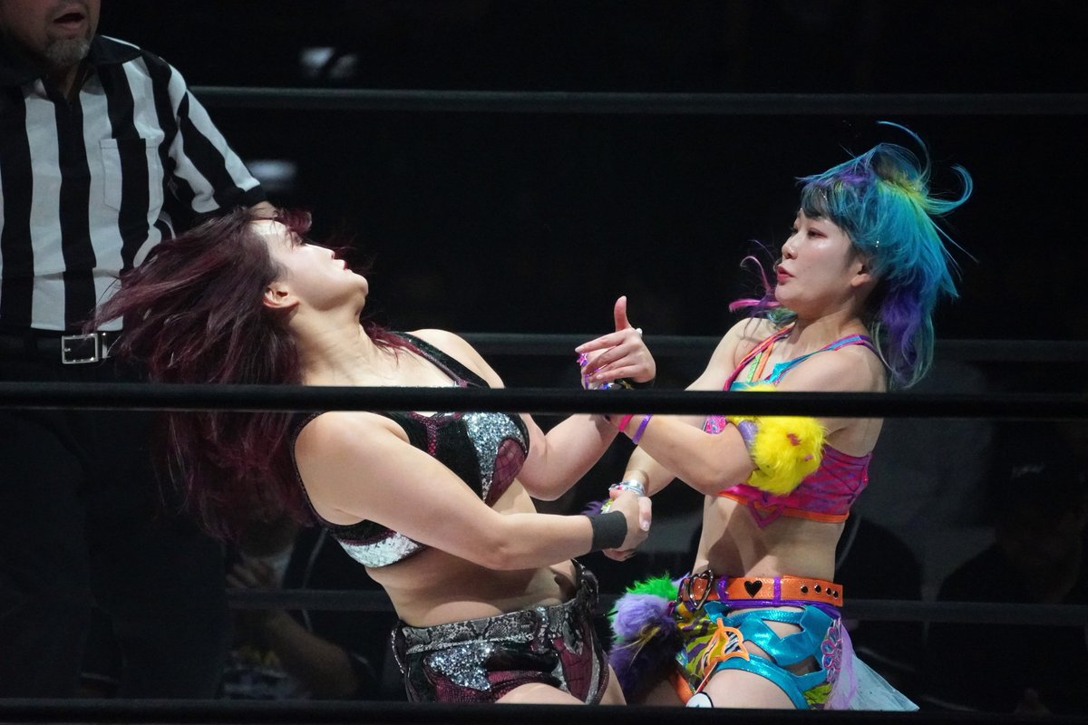 KyochanPoMpOm's tweet photo. 10.3 東京女子 大田区
似たものどうし⁉️
#tjpwWP7 
#tjpw 
#山下実優 
#遠藤有栖 https://t.co/8tIQwPIJFb