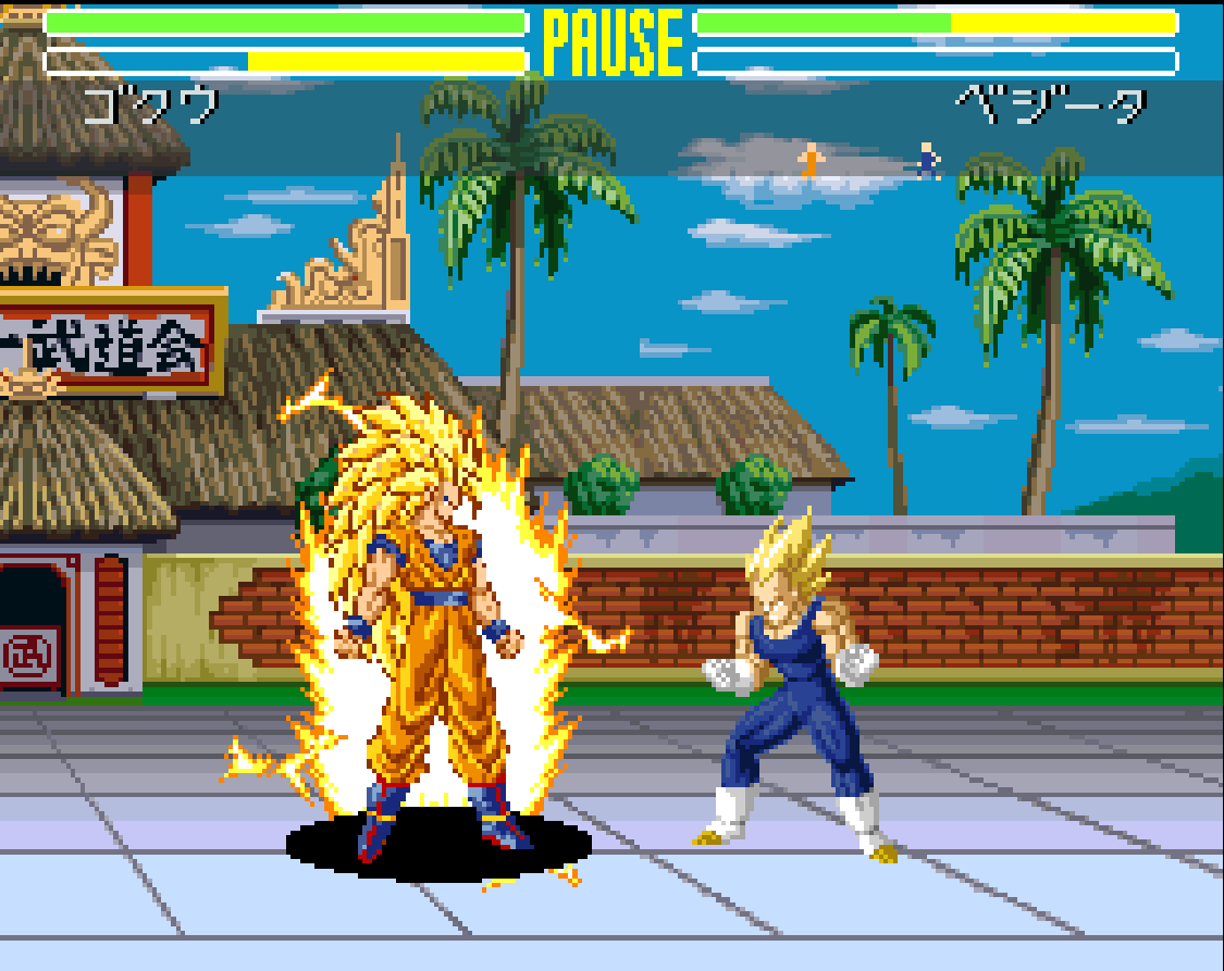 xxxxxxxxxxxxxre's tweet photo. Sparking on KI aura #DBZ4 #SFC #SNES #超武闘伝 https://t.co/zkQm7cdWJV
