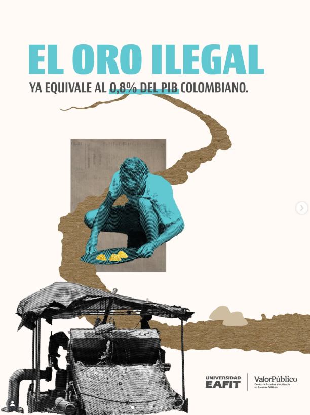 CValorPublico's tweet photo. La nota de la Unidad de Investigación de @ELTIEMPO es exclusiva para suscriptores, pero aquí pueden leer las dos investigaciones: 

La participación del productor: el tamaño de la economía de la cocaína en Colombia: https://t.co/LKaFpwwbc1

Más allá de la mina: el tamaño de la economía
del oro ilegal de Colombia: https://t.co/lFglwYvaxJ