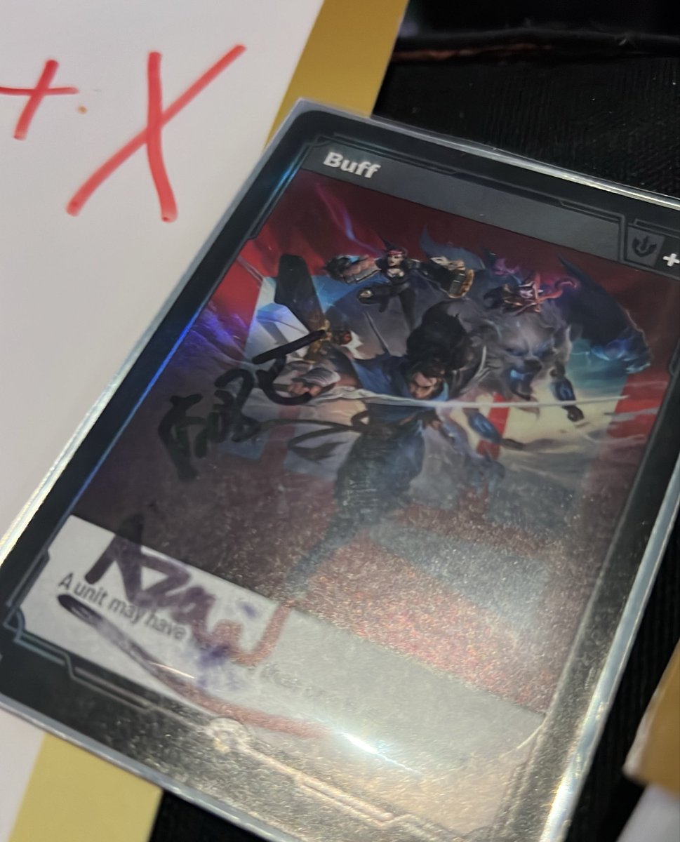 dRIFTBOUNDtcg's tweet photo. I’m fanboying forreal.. 🥹
@esports_kobe the jungle GOAAAT!!!
This is better than any facsimile signature.. I am overwhelmed and excited for game 3!!!
@LCSOfficial #lcsfinals #riot #riftbound https://t.co/RpDVsmtsA9
