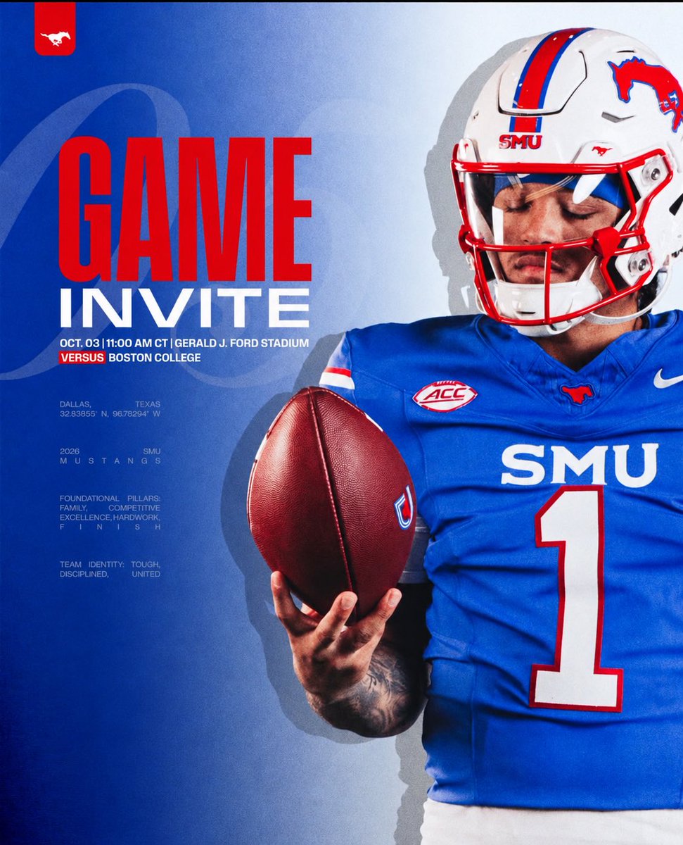 ArMonAllen13's tweet photo. Grateful to attend SMU game yesterday. Appreciate it for the experience and conversations!🐴✌🏾
@TheStevenHayden 
@CoachWarden 
@mrfootballwait 
@cmsully22 https://t.co/m940KQPaha