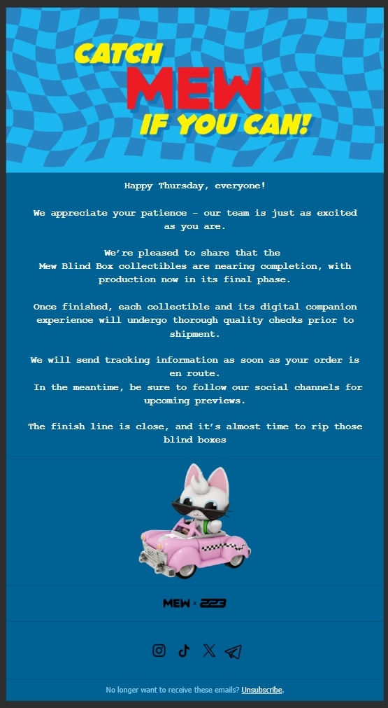 galaxiescat's tweet photo. @mew #Scammed by @mew #MEW so far, they not reply mail or send me a DM on x

Paid around 100 bucks over a year ago for their toys, received nothing and no update. They not try to help and just send post, send a DM while they know I cannot send a DM as have no paid X

Do not buy $MEW https://t.co/l8R3NSkcCq