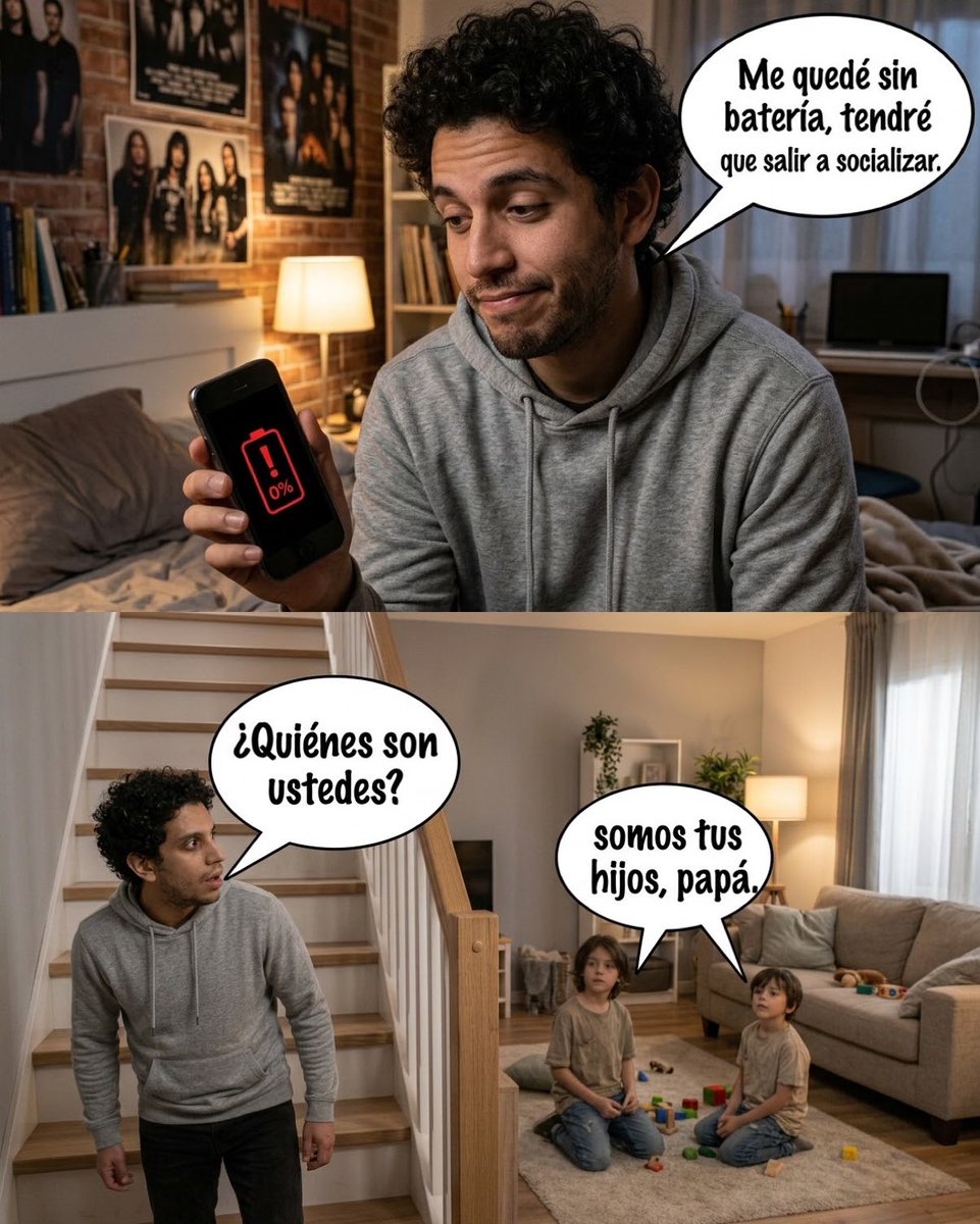 Dios_0ficial's tweet photo. Es horrible quedarse sin batería. https://t.co/DZCJCa6jN2