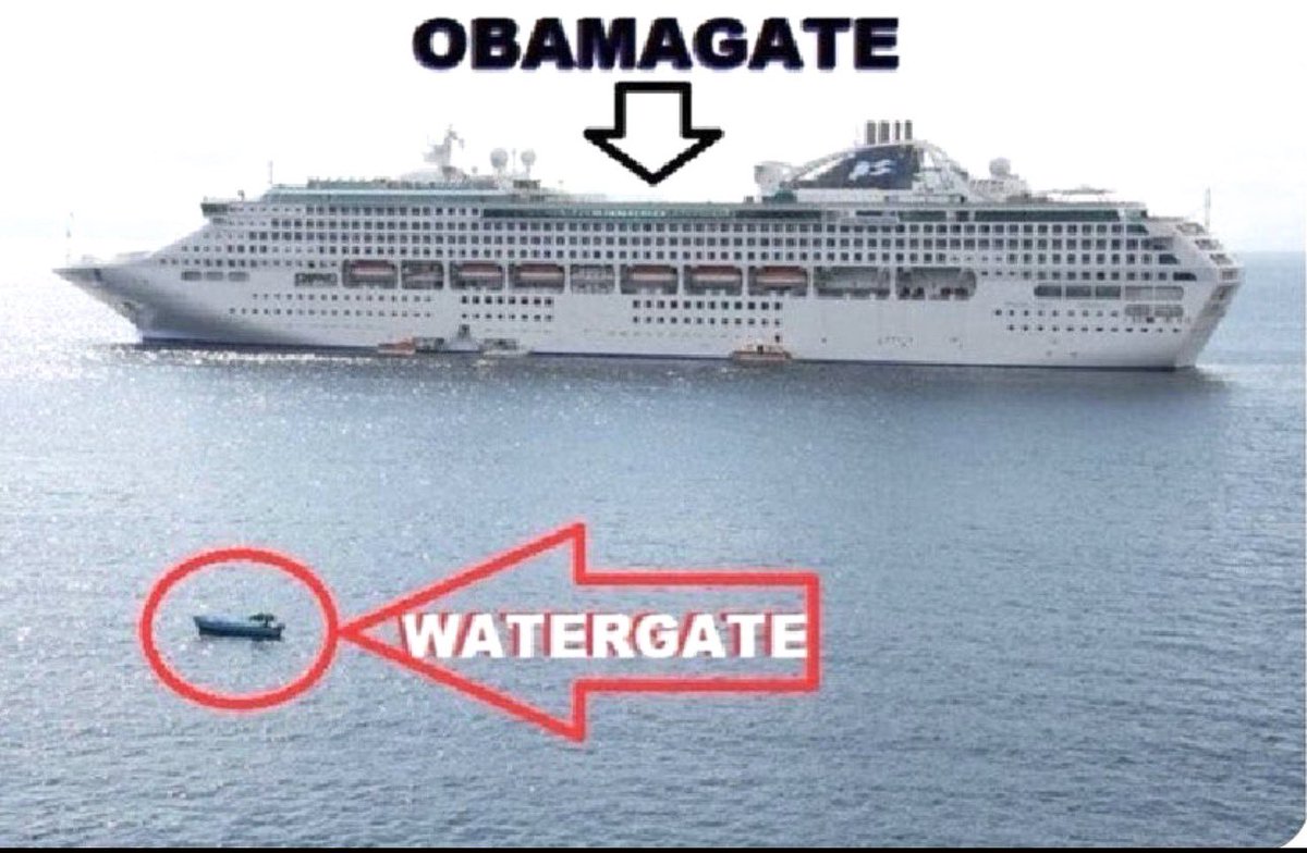 pamadkisson's tweet photo. @DeepLeaksHQ @donaldrusso994 It was Obama‼️🚨‼️. #Obamagate 📣📣📣 https://t.co/8gJyhAWJoz