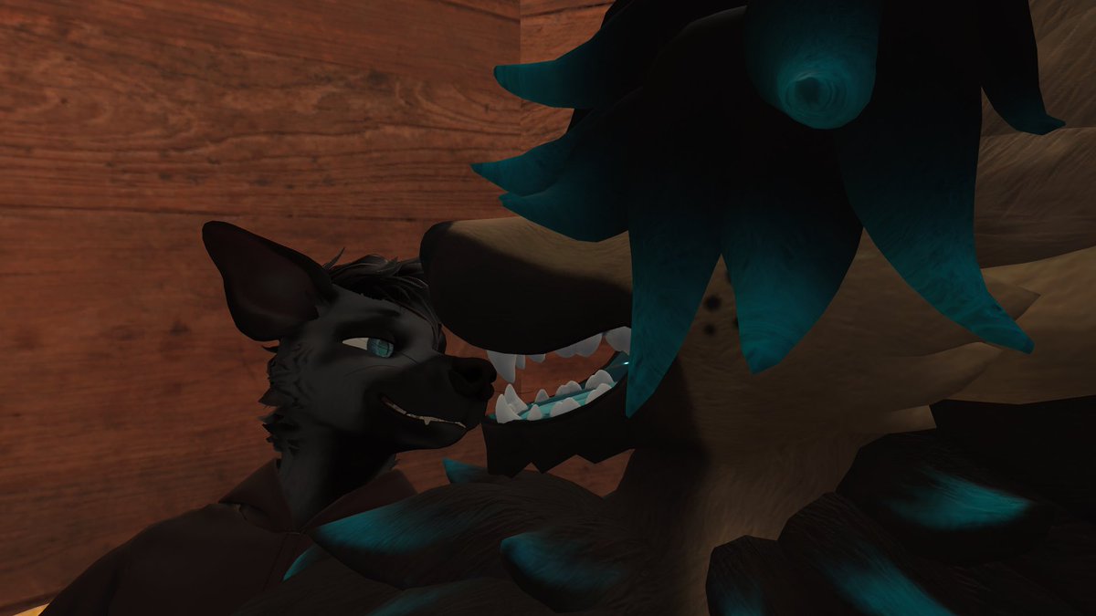 huntingstripes's tweet photo. CW: Vore
'Exchange' is the fourth prompt for this Voretober!
Thanks to my fellow yeen, https://t.co/13ZYYapvVx
for keeping me warm this October!
In exchange for warmth, he received a free meal.
#voretober2026 #vore #nsfw #furry #vrchat https://t.co/Z3vRFDeTfu